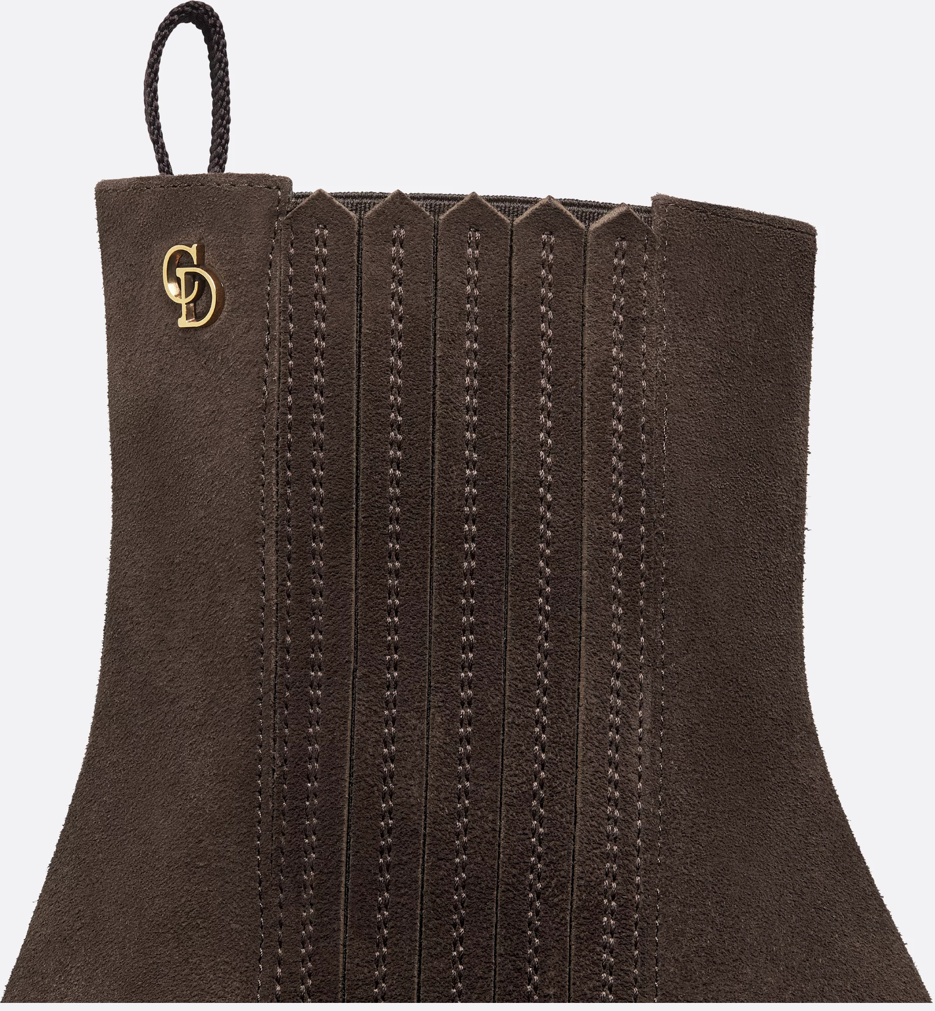 Dior Wild Heeled Ankle Boot In Brown