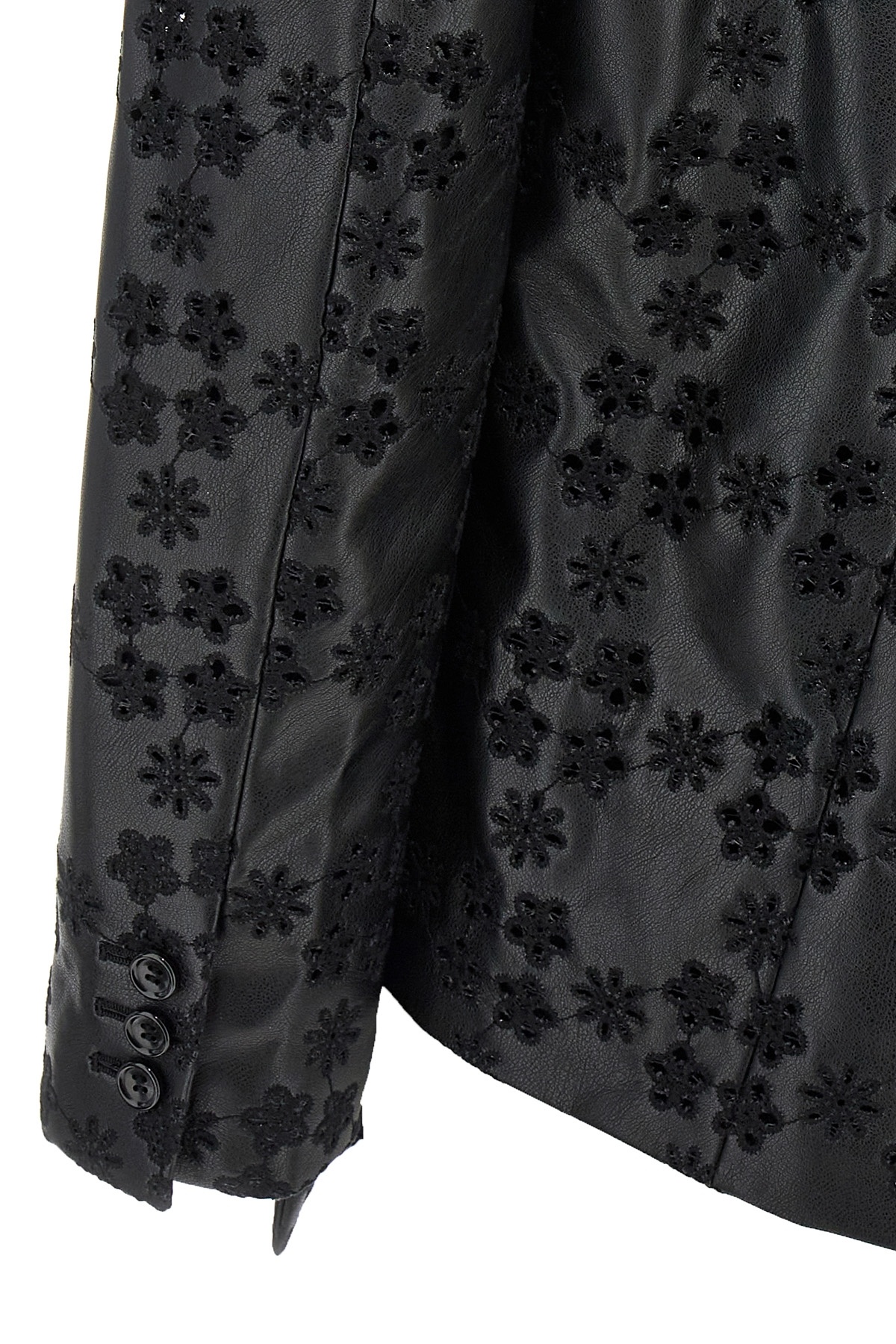 Shop Comme Des Garçons Asymmetric Blazer In Black