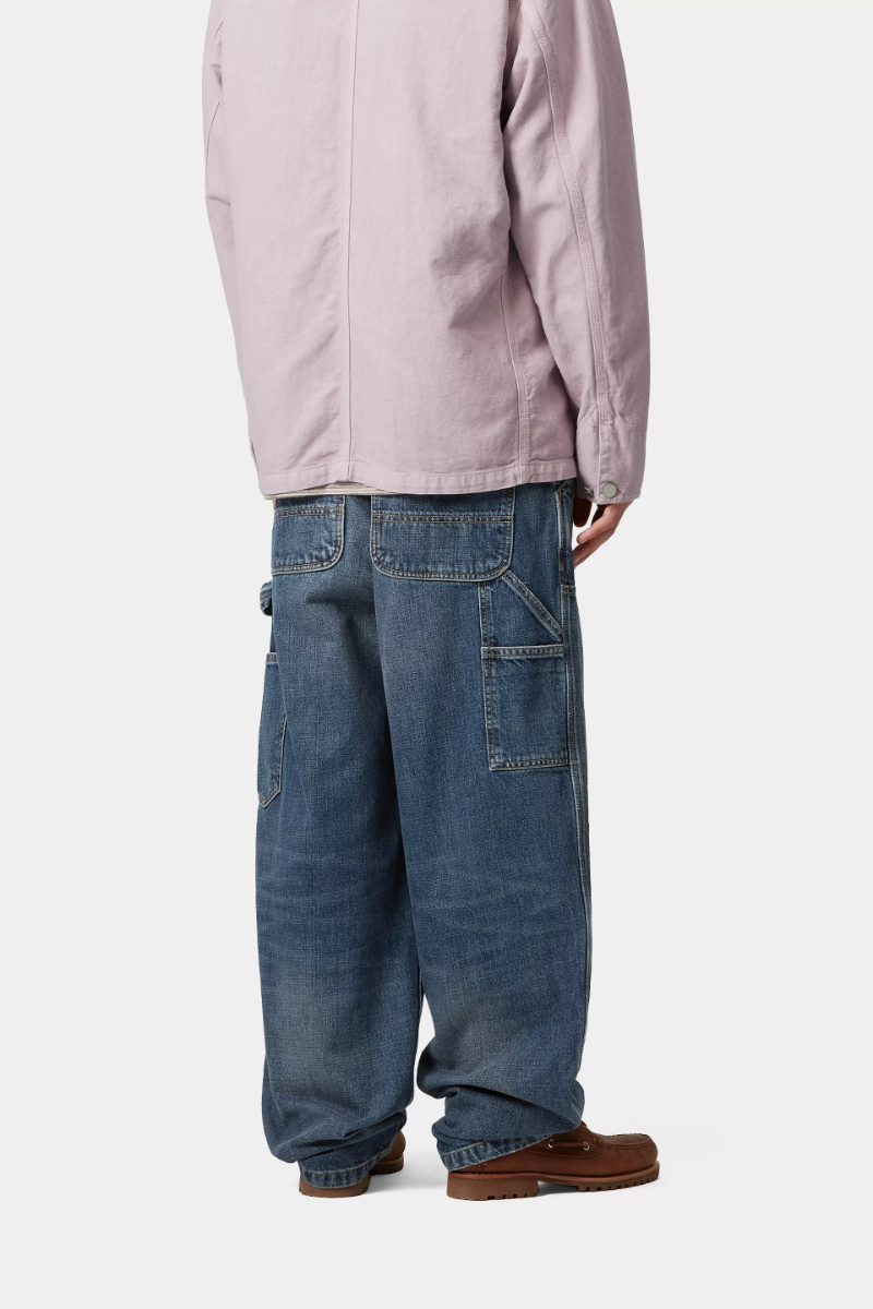 Carhartt Og Double Knee Denim Jeans In Blue