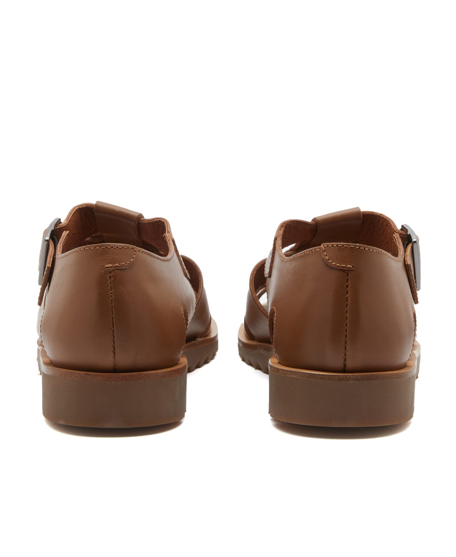 Paraboot Pacific Buckle-fastening Sandals In Brown