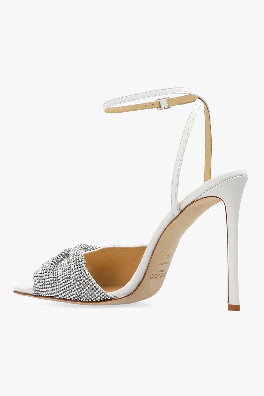 Jimmy Choo High Heeled Sandals In Gray