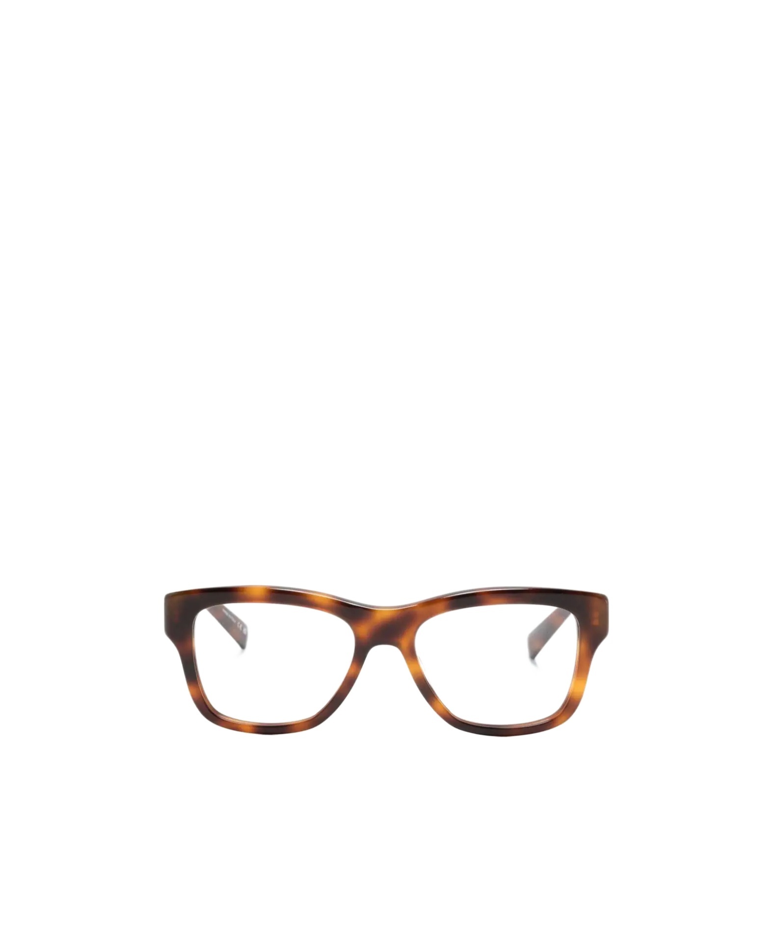 Saint Laurent Sl 677 Square-frame Glasses In Brown