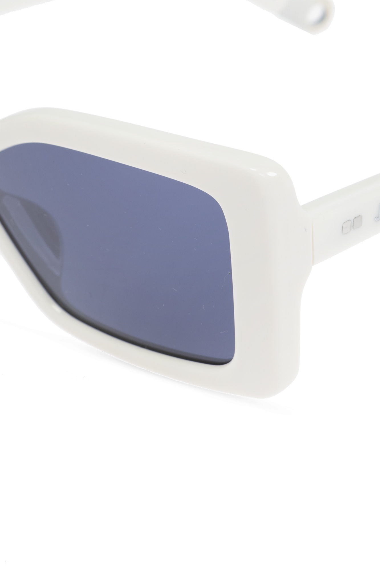 Jacquemus Logo Sunglasses In Purple