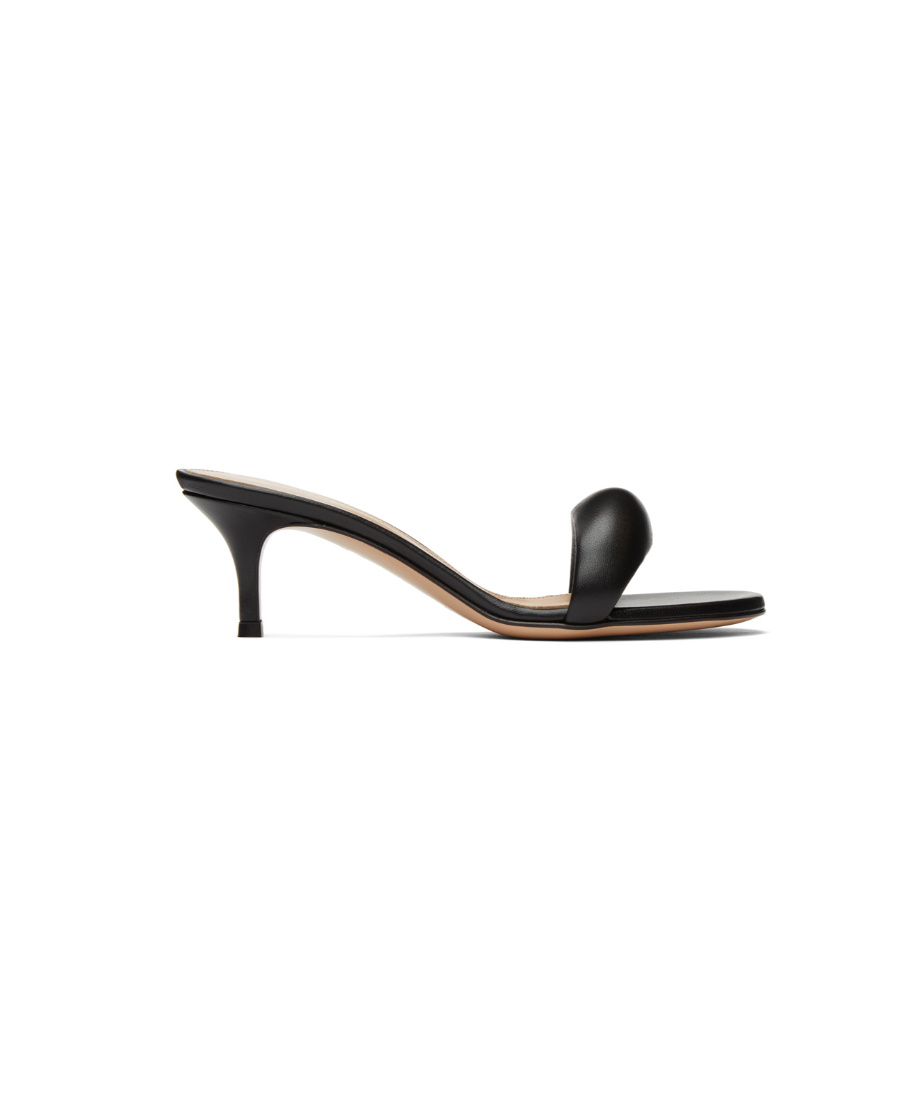 Gianvito Rossi Woman Sandals Black Size 5 Soft Leather In Black