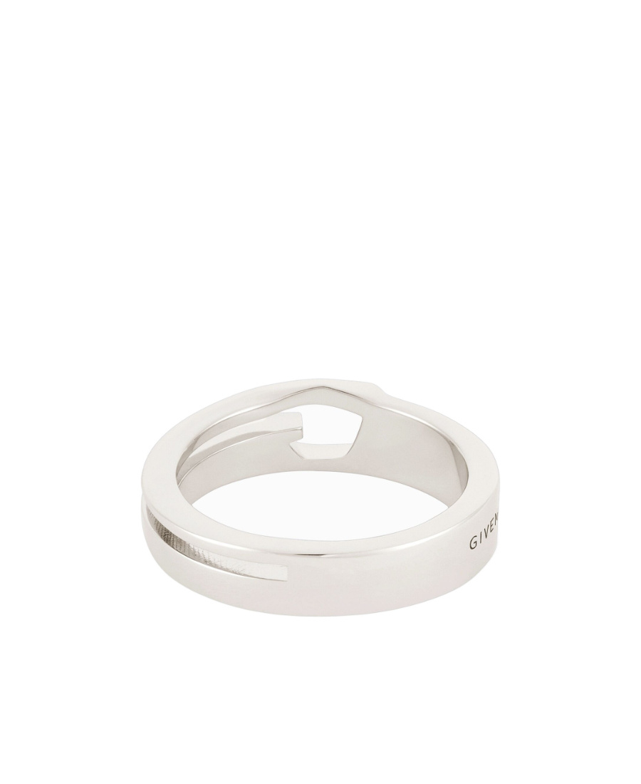 Givenchy Logo Ring In White