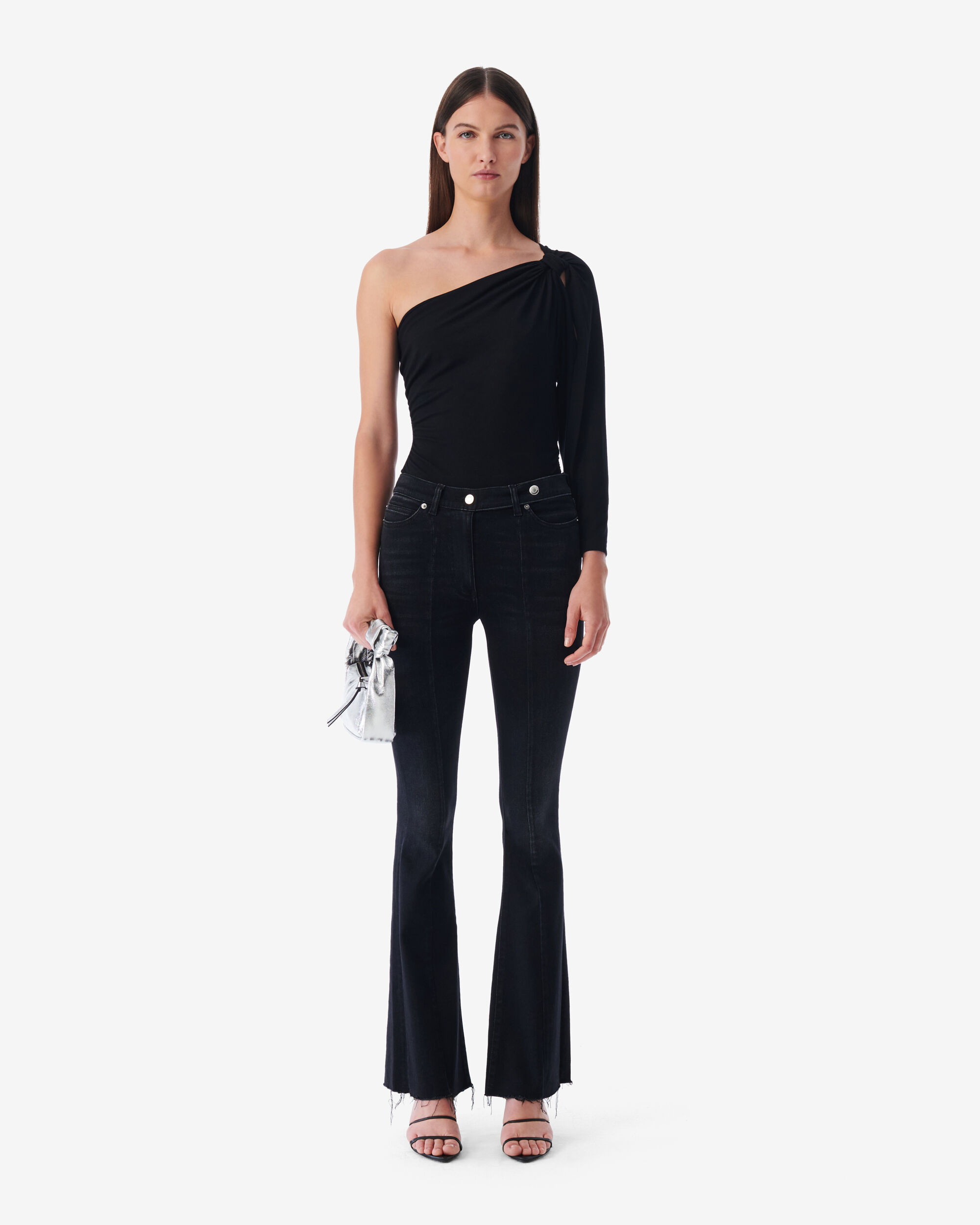 Iro Zacca Flared Jeans In Black