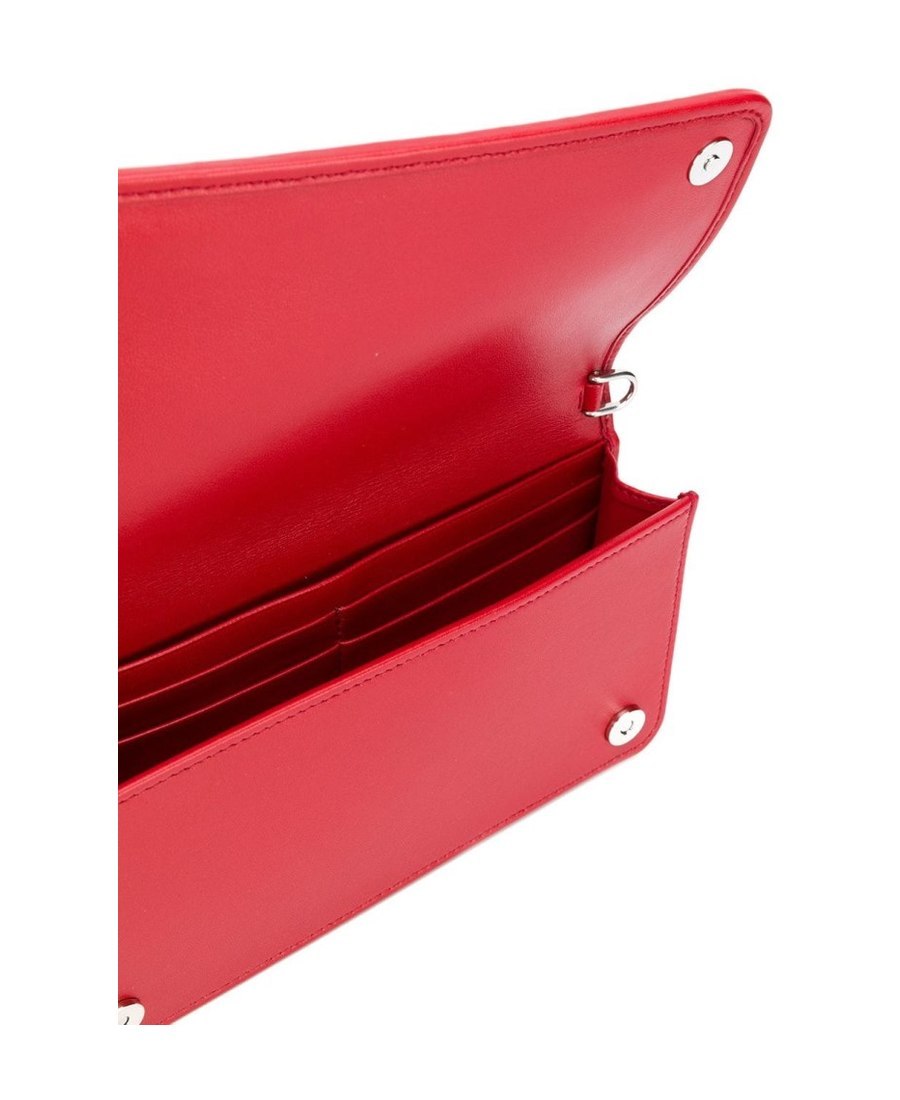 Prada Quilted Mini Single Shoulder Woc In Red