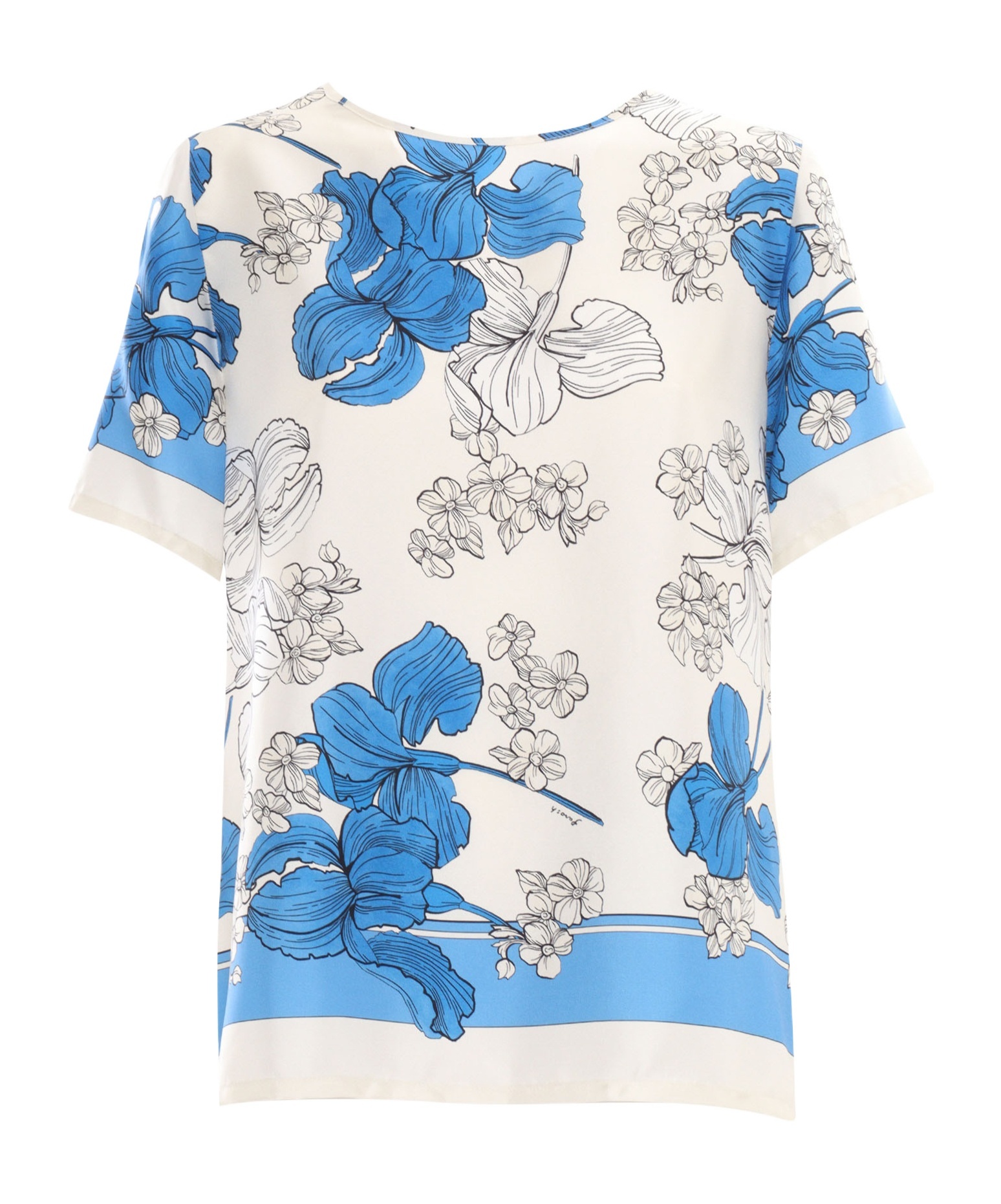 P.a.r.o.s.h Floral Print Blouse
