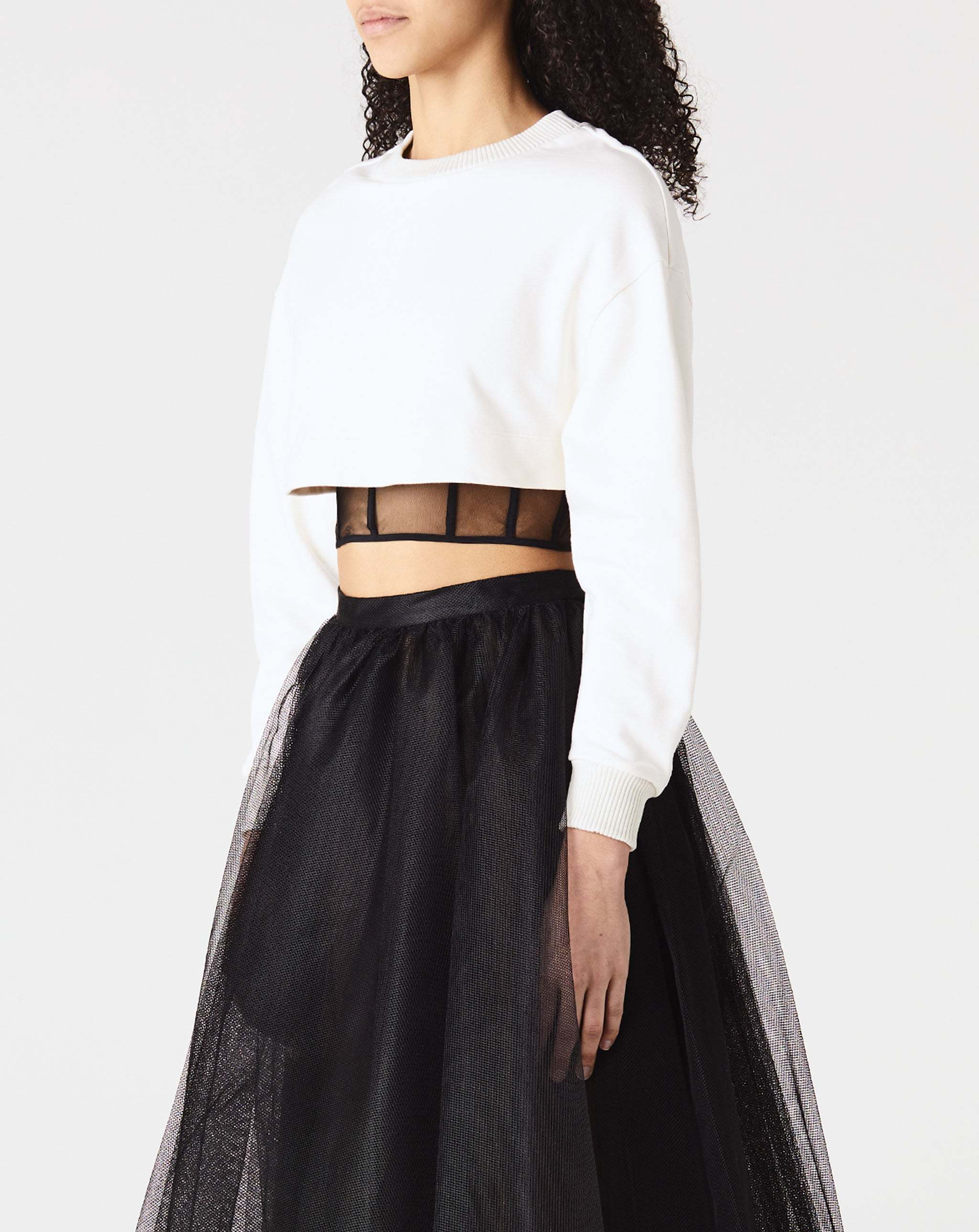 Alexander Mcqueen Long Sleeved T-shirt In Black