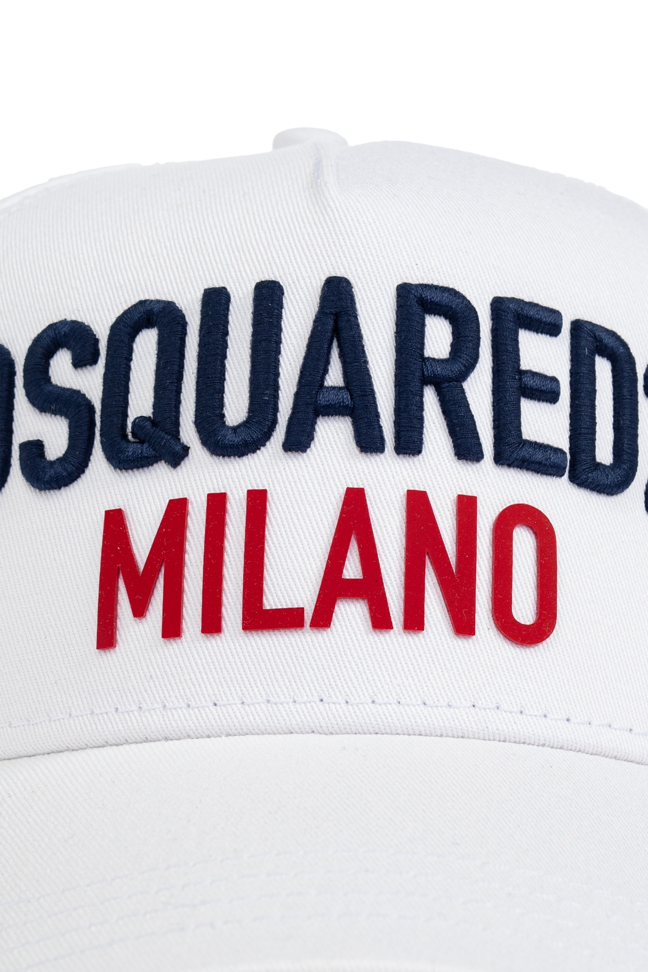 Dsquared2 Logo Baseball Cap In White