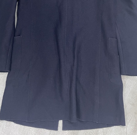 Shop Zegna Single-breasted Coat In Blue