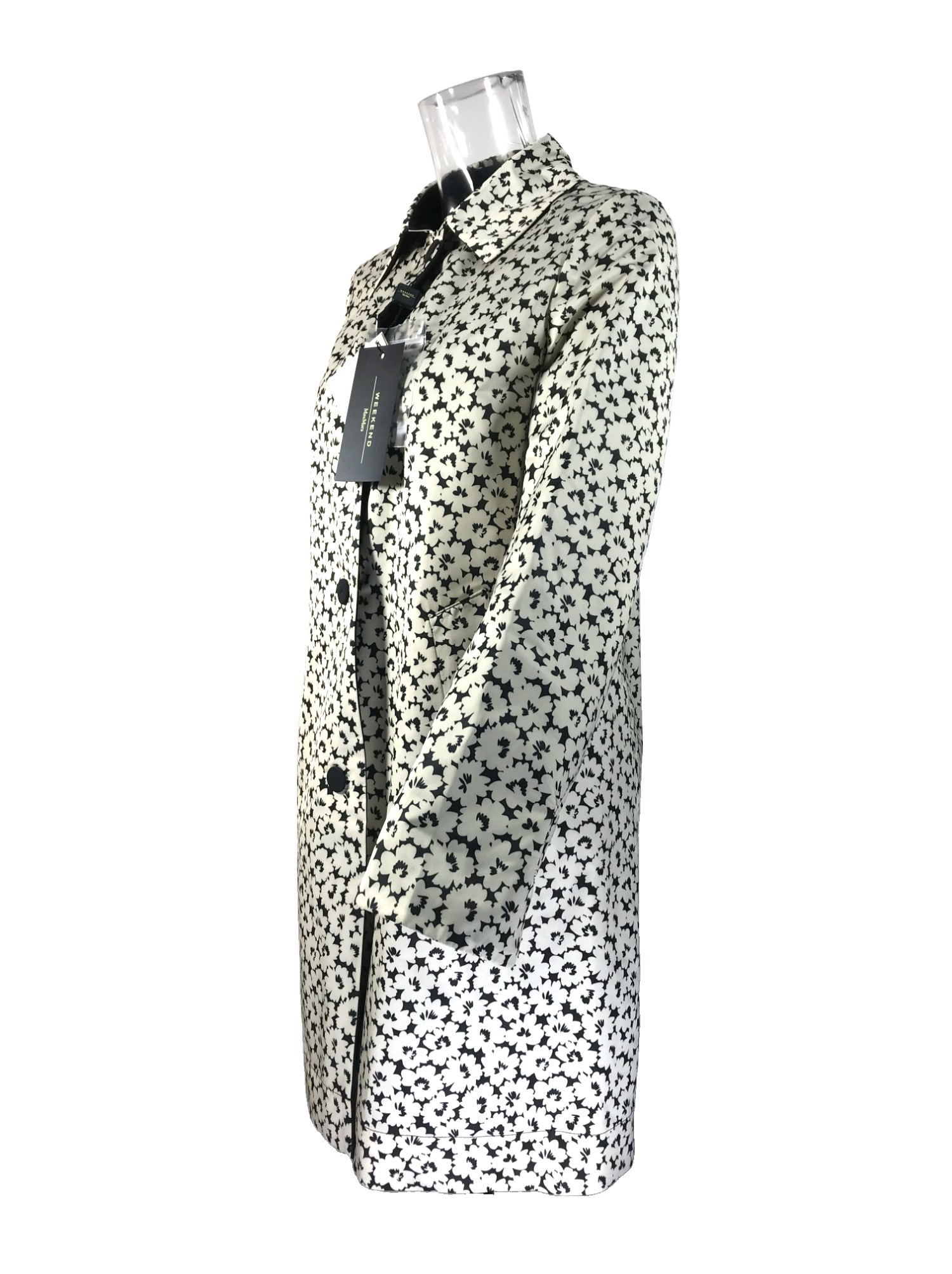 Weekend Max Mara Long-sleeved Windbreaker In White