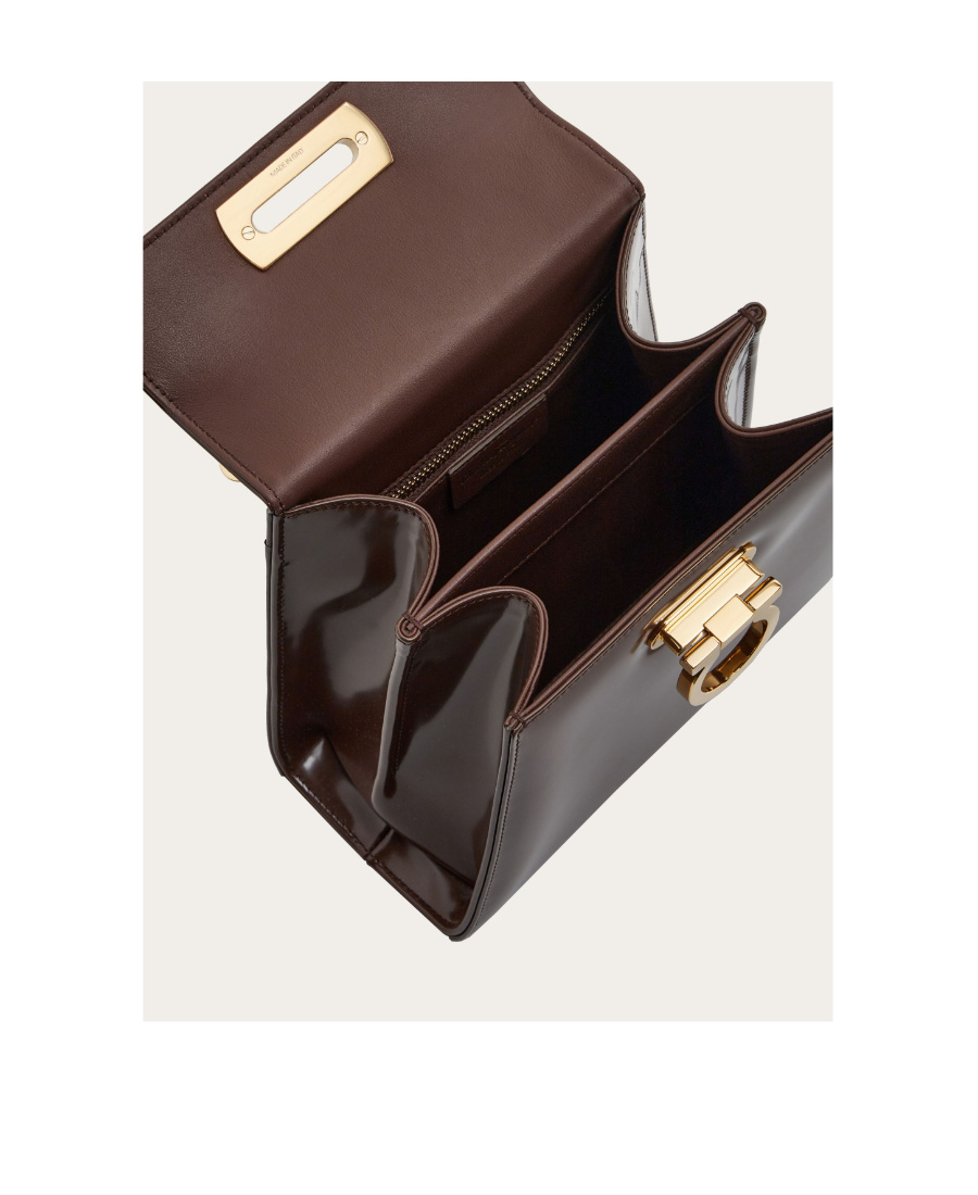 FERRAGAMO SALVATORE FERRAGAMO ICONIC TOP HANDLE BAG