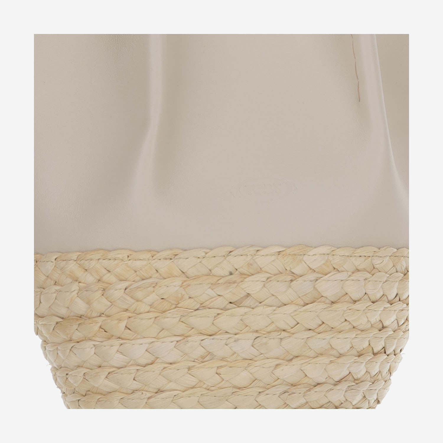 Tod's T Timeless-charm Tote Bag In Nude