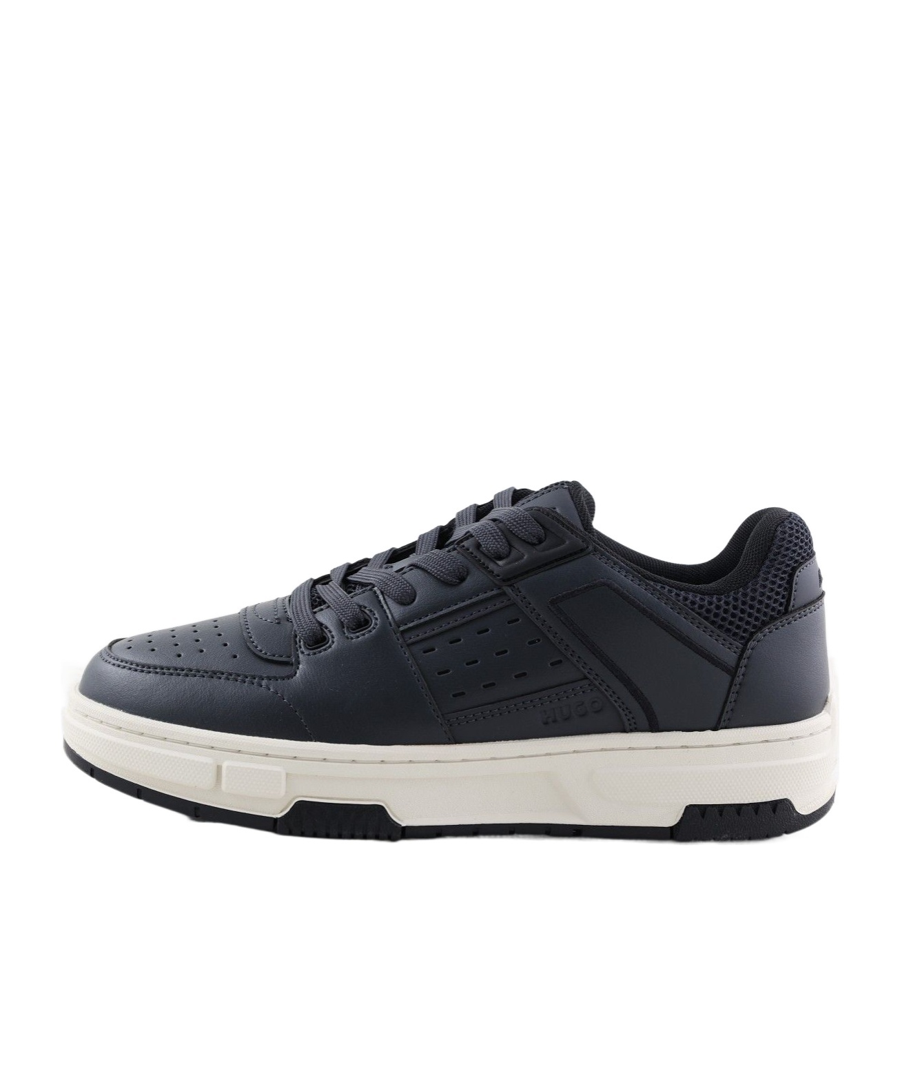 Hugo Boss Lace-up Low-top Casual Shoes In Animal Print