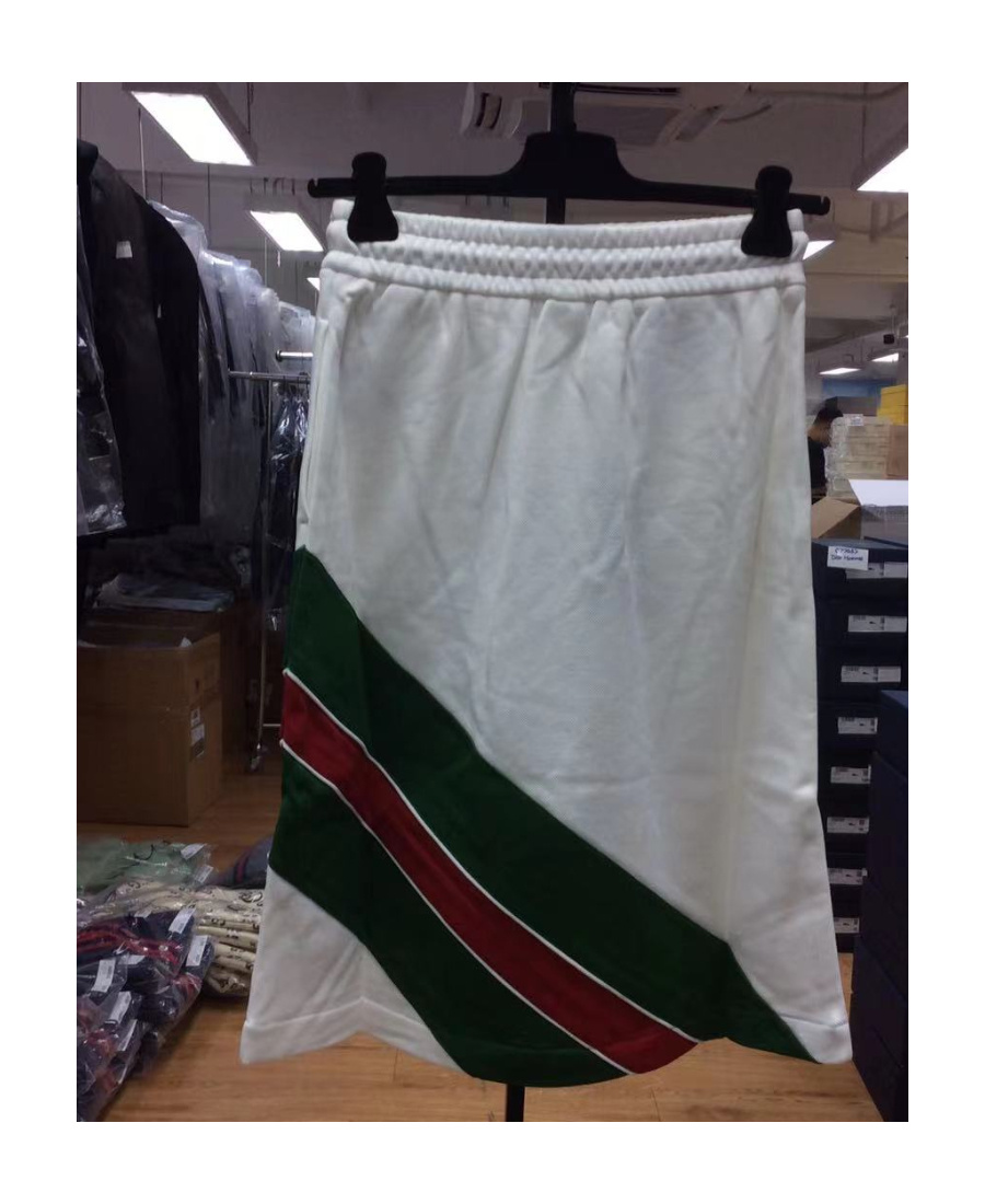 Gucci Double G Embellished Skirt In Gray