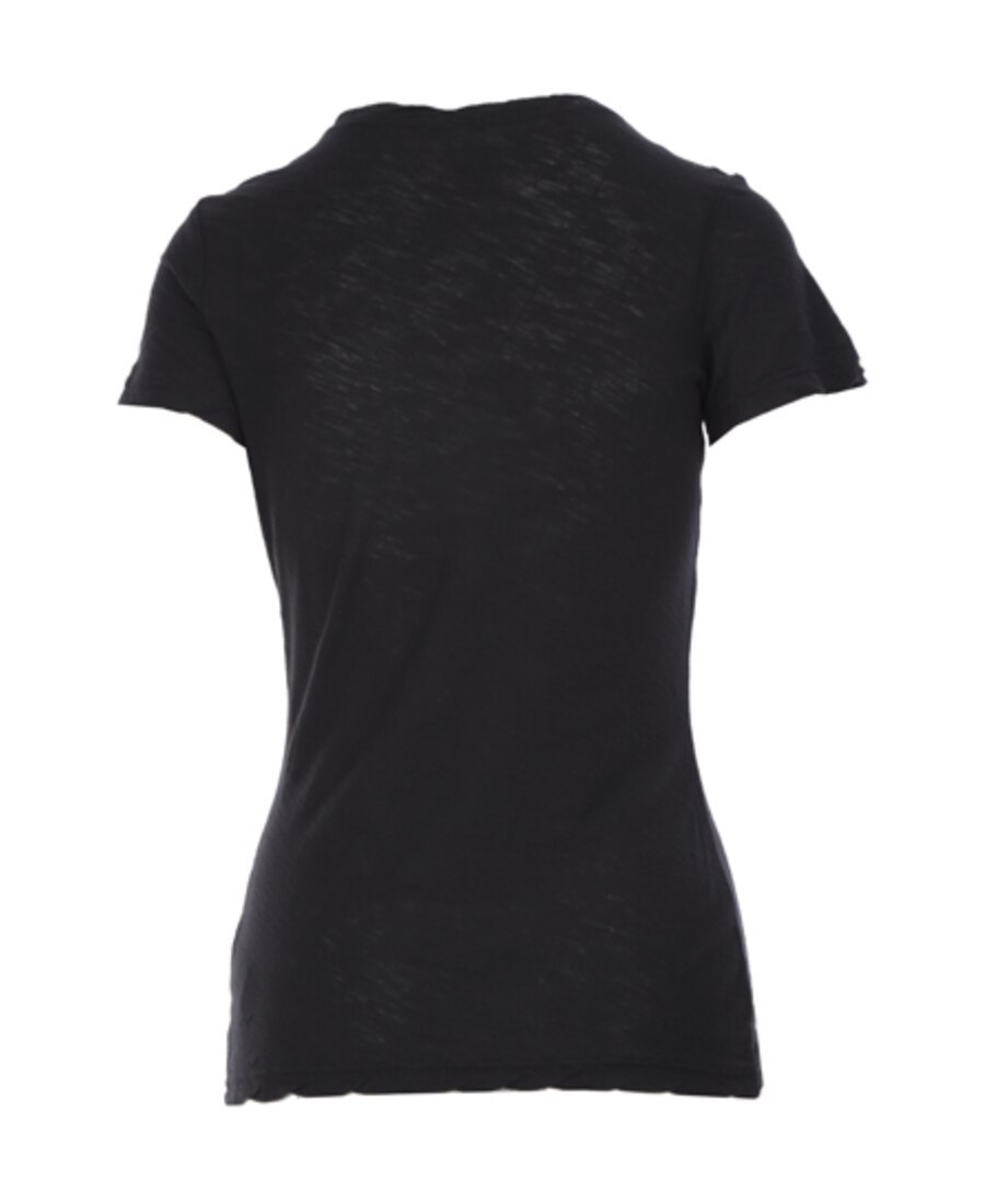 James Perse T-shirts And Polos In Black