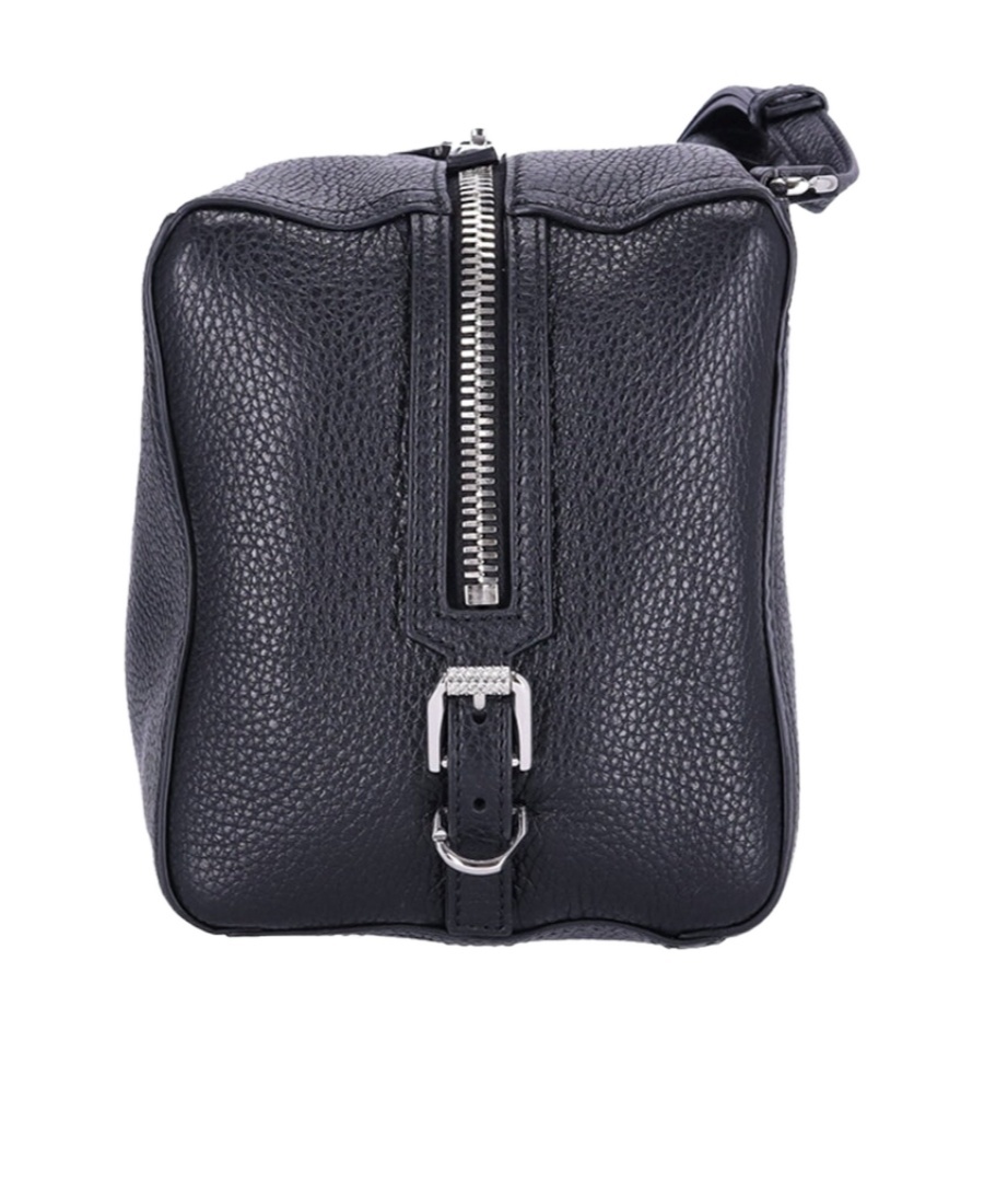 Givenchy Small Pandora Leather Crossbody Bag In Black