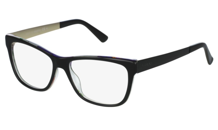 Gucci Logo Detail Flat Lens In White