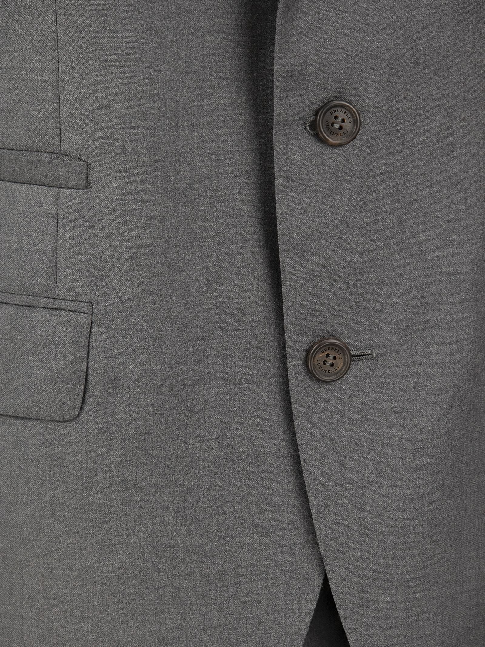 Brunello Cucinelli Single-breasted Suit In Gray
