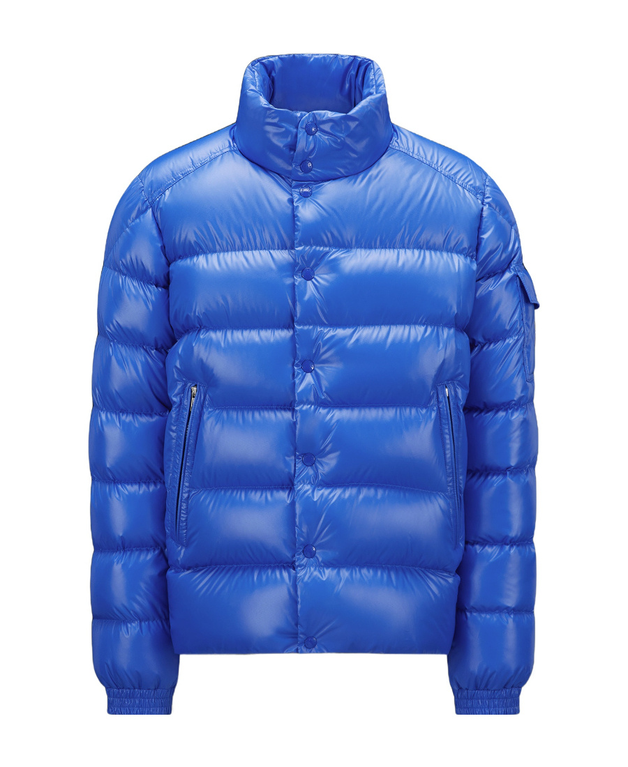 Moncler Lule Padded Down Jacket In Blue