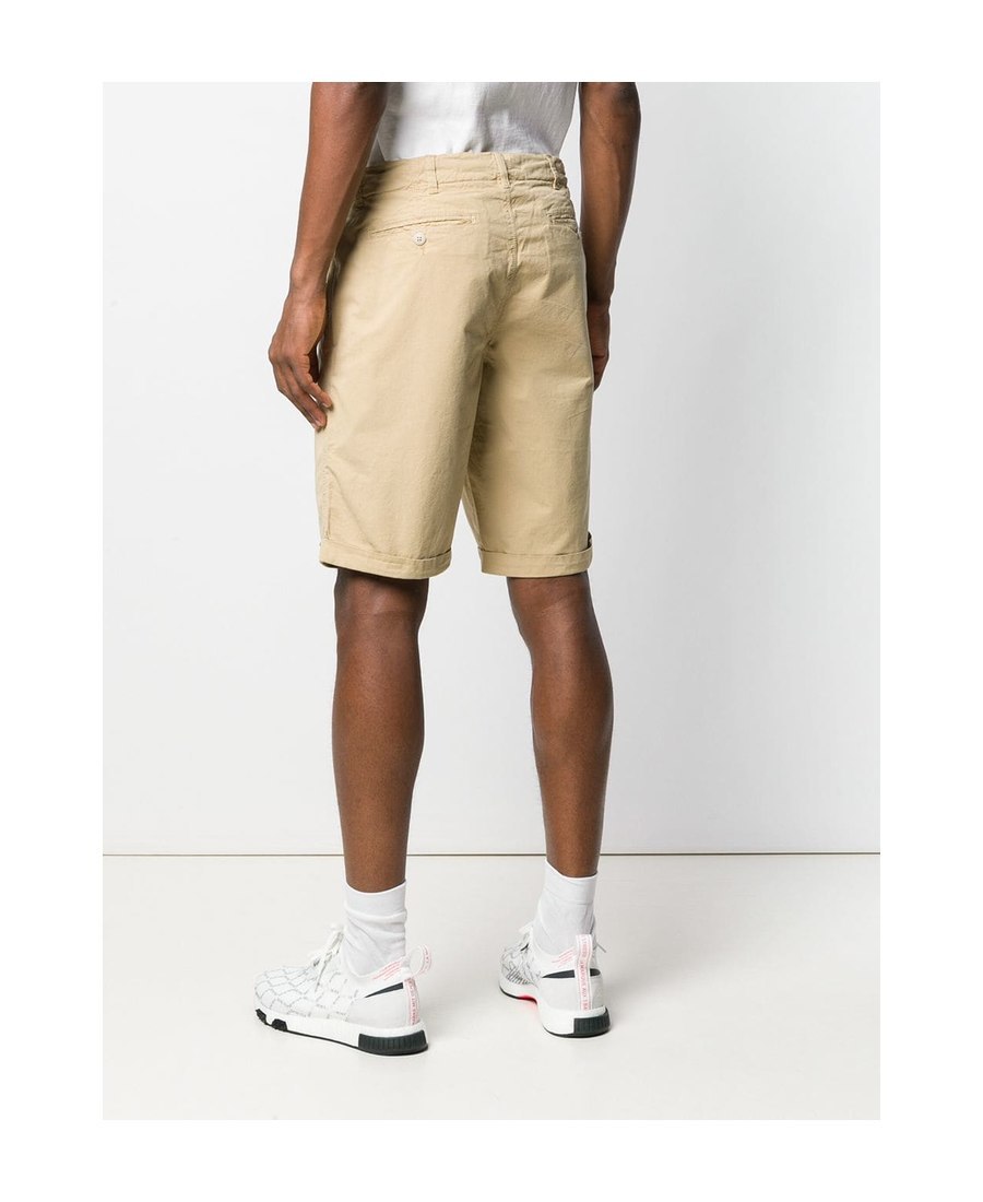 Woolrich Turn Up Hems Shorts In Nude
