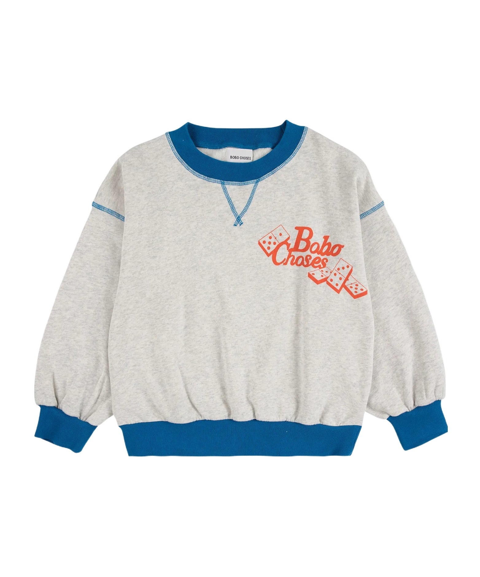 Bobo Choses Long Sleeve Sweatshirt In Multi
