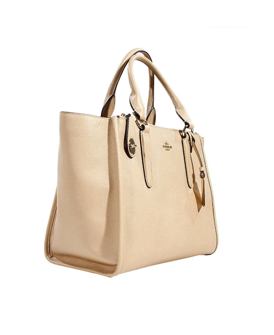 Coach Logo Shoulder Bag In Nude ModeSens