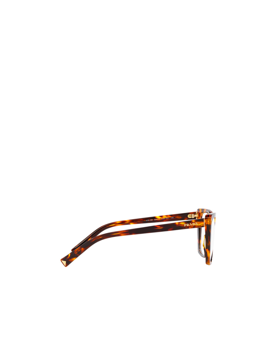 Prada Square-frame Tortoiseshell-effect Glasses In White