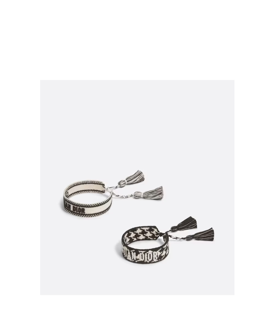 Shop Dior J'a Bracelet Set In Gray