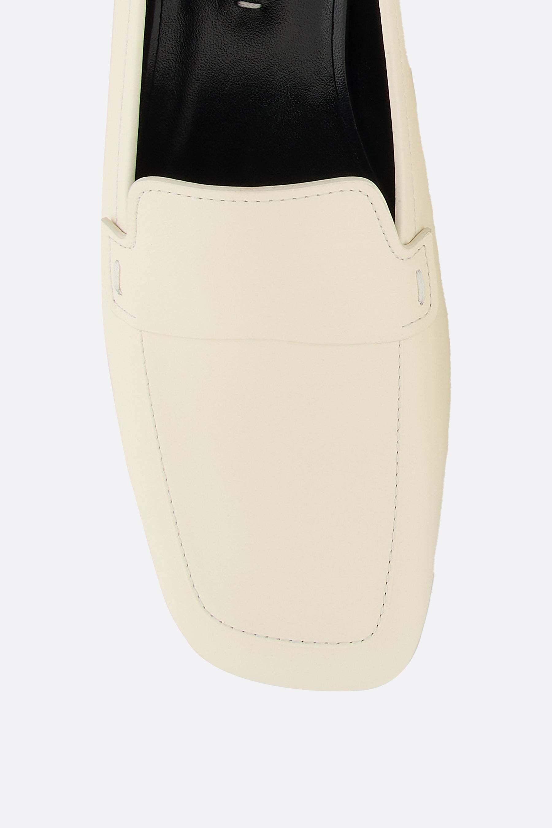 GIORGIO ARMANI SQUARE TOE LOAFERS