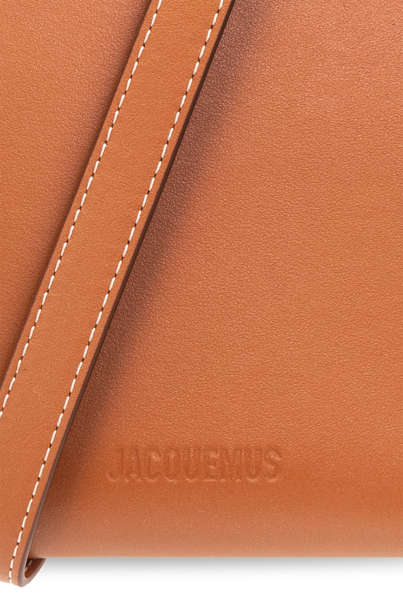 Jacquemus Le Gadju Neck Wallet In Brown