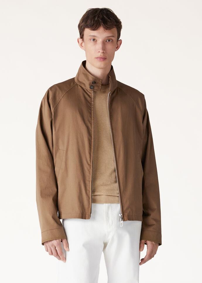 Loro Piana Long-sleeved Casual Jacket In Brown