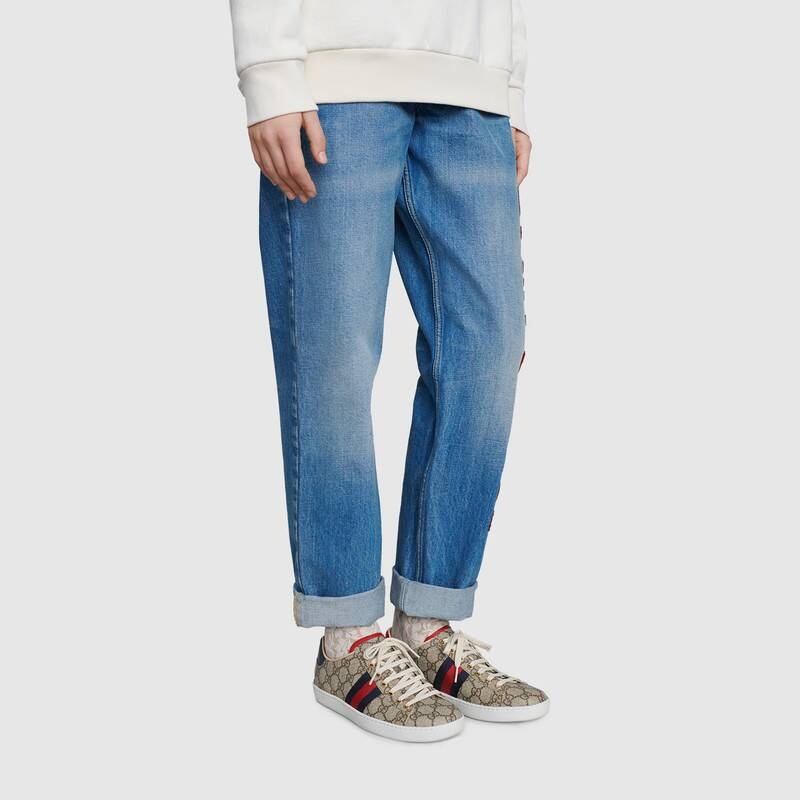 GUCCI ACE GG SUPREME SNEAKERS