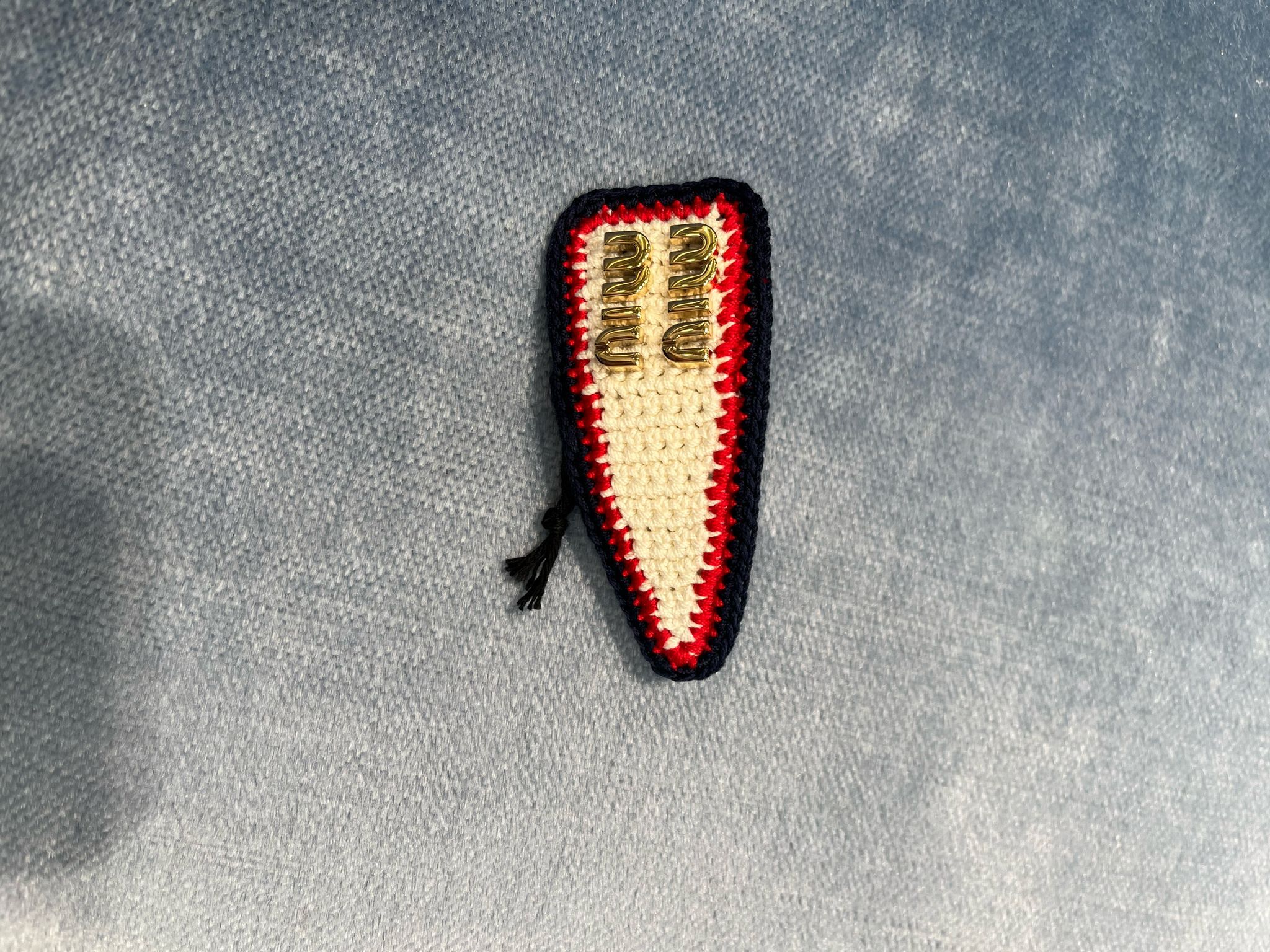 Miu Miu Crochet Hair Clip