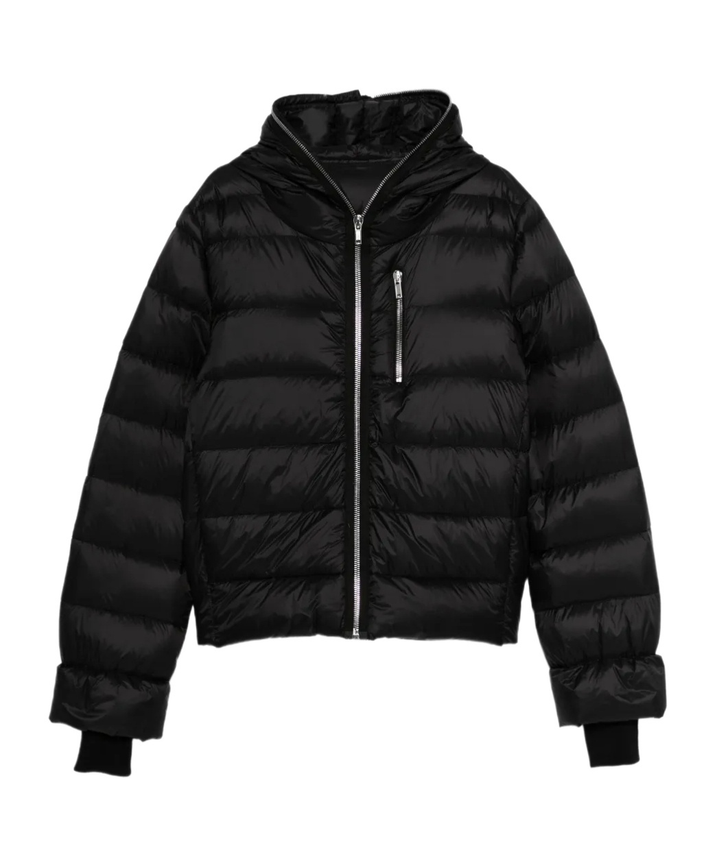 Rick Owens Giacconi Nero In Black
