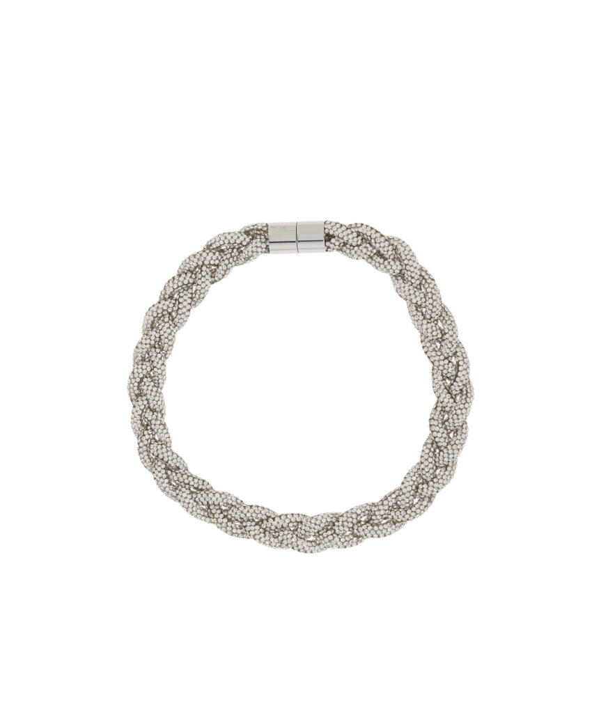 Isabel Marant Weaving Neck Chain In Gray