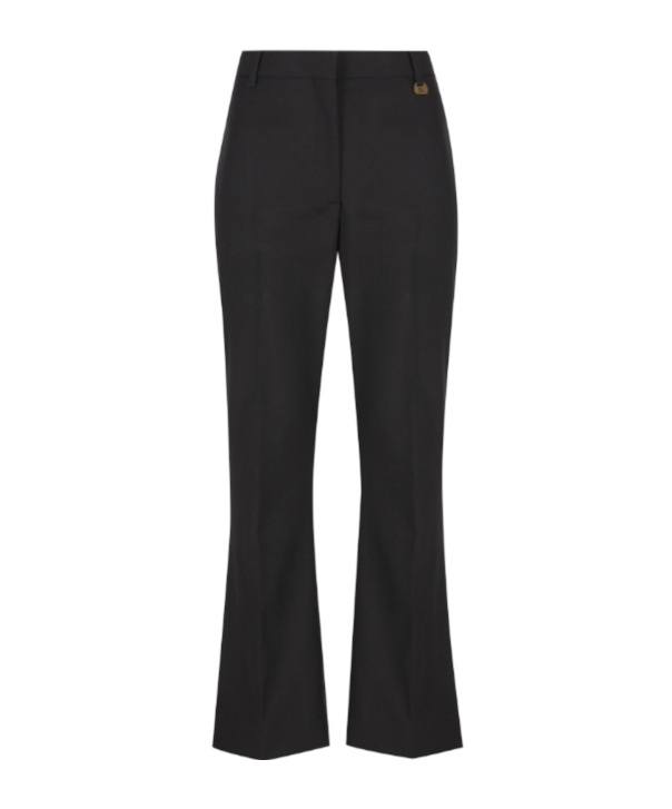 Burberry Tailored Flared Pants In Black