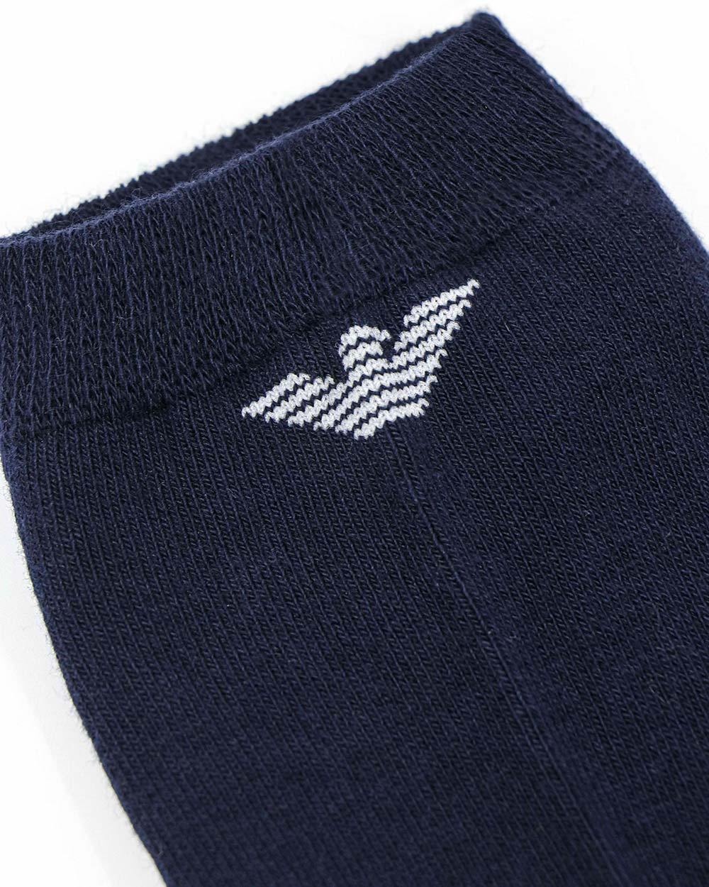 EMPORIO ARMANI LOGO KNITTED SOCKS