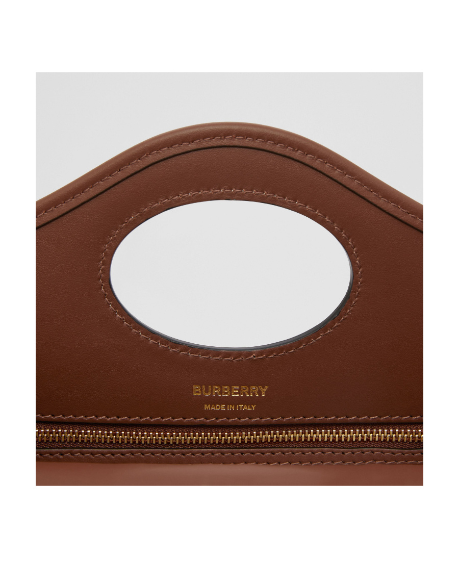 Burberry Check-patterned Mini Tote Bag