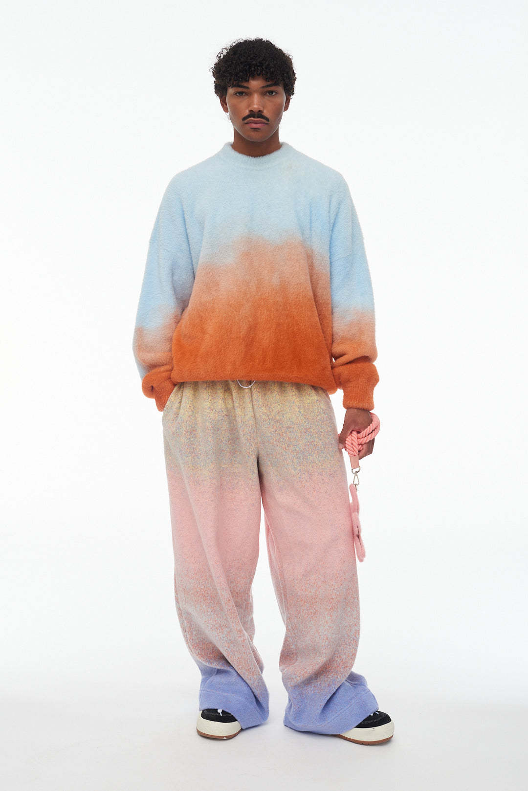 Bonsai Gradient-effect Jumper In Orange