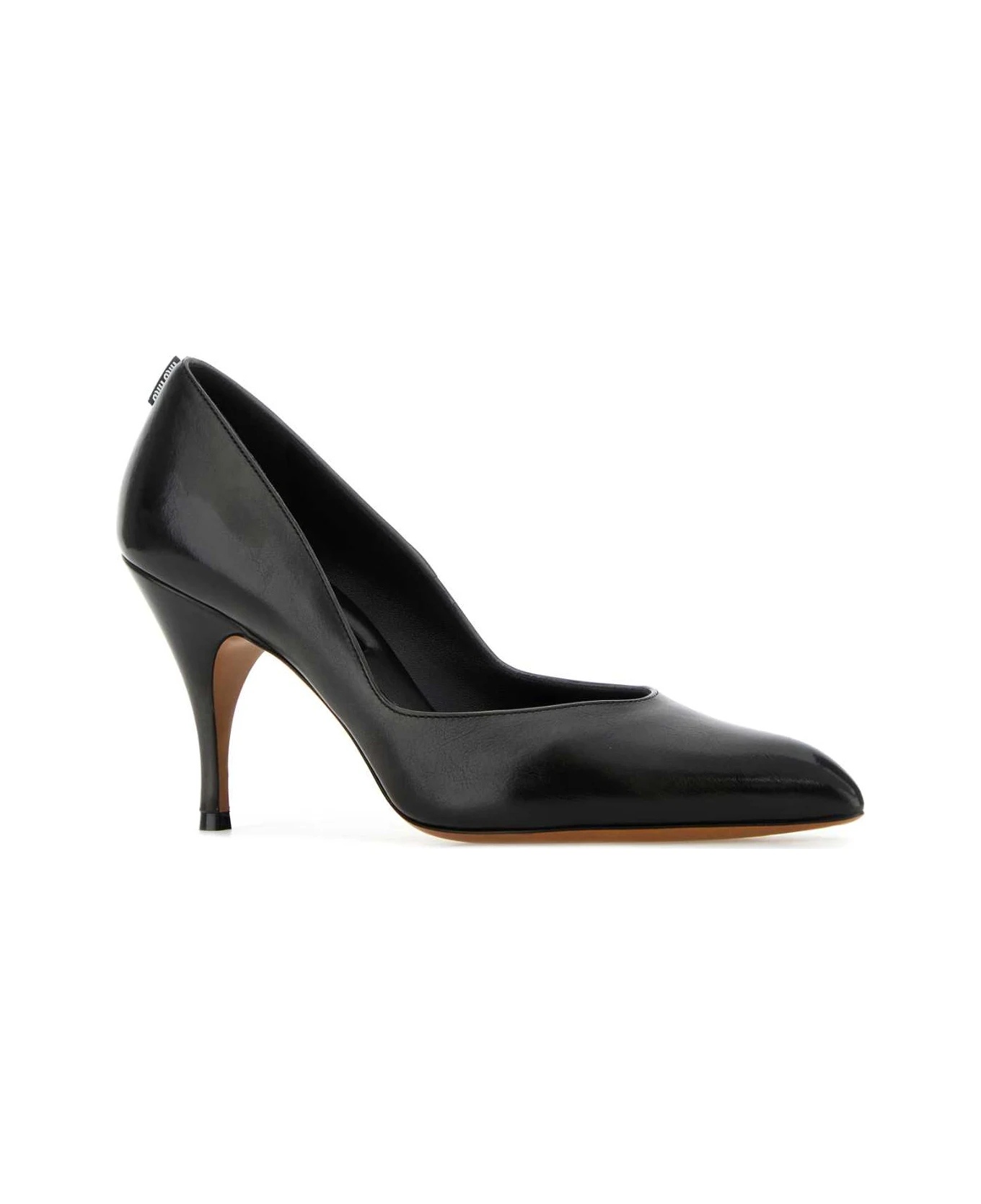 Miu Miu Stiletto High Heels In Black