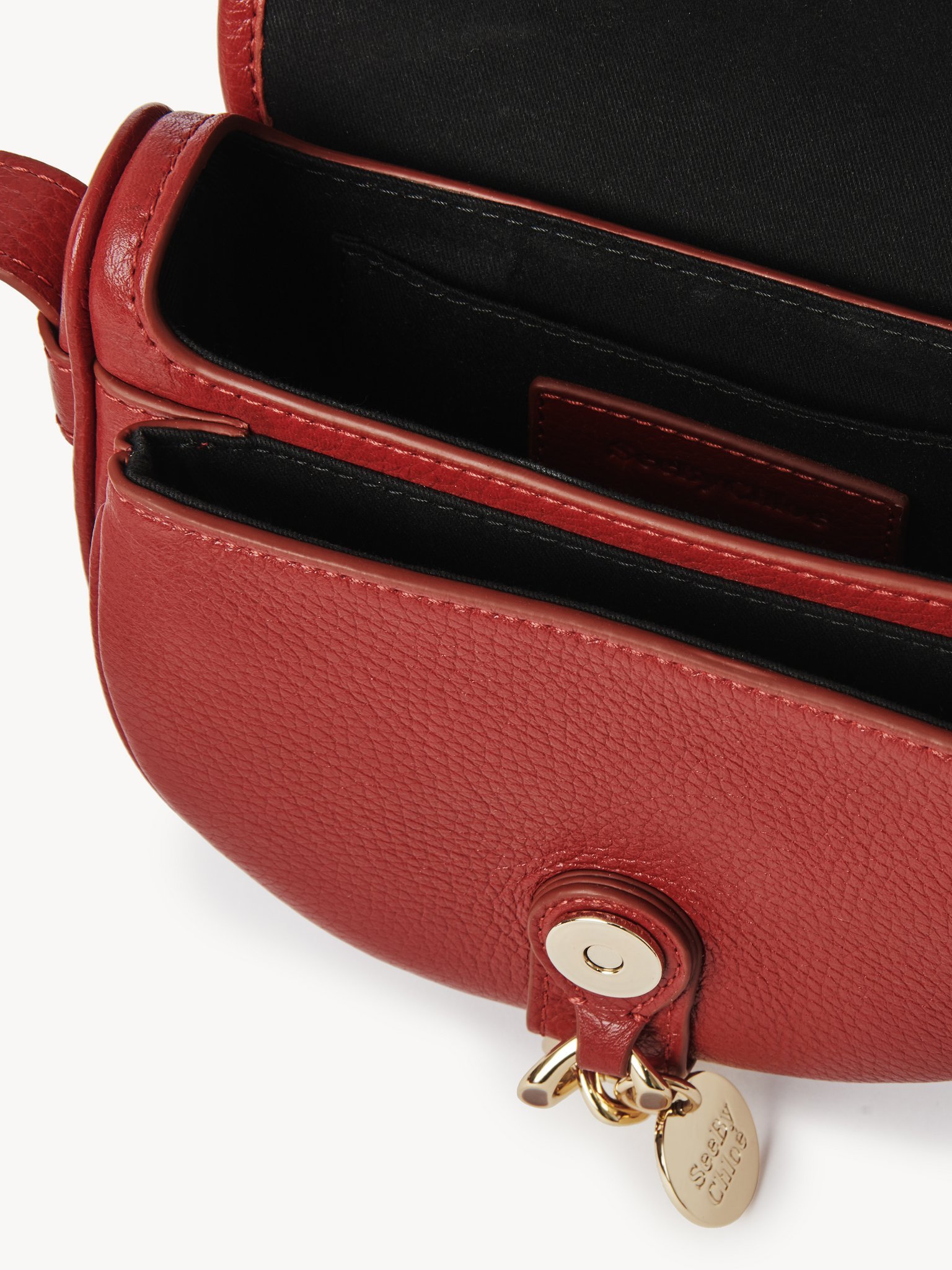See By Chloé Flip Shoulder Bag In Red