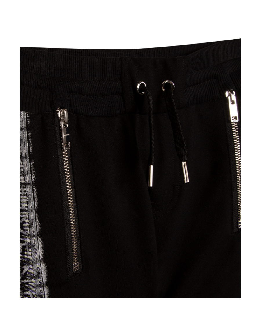 Givenchy Logo-tape Detail Sweatpants In Black