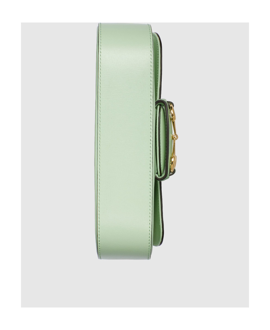 Gucci Women's 1955 Horsebit Small Shoulder Bag In Green