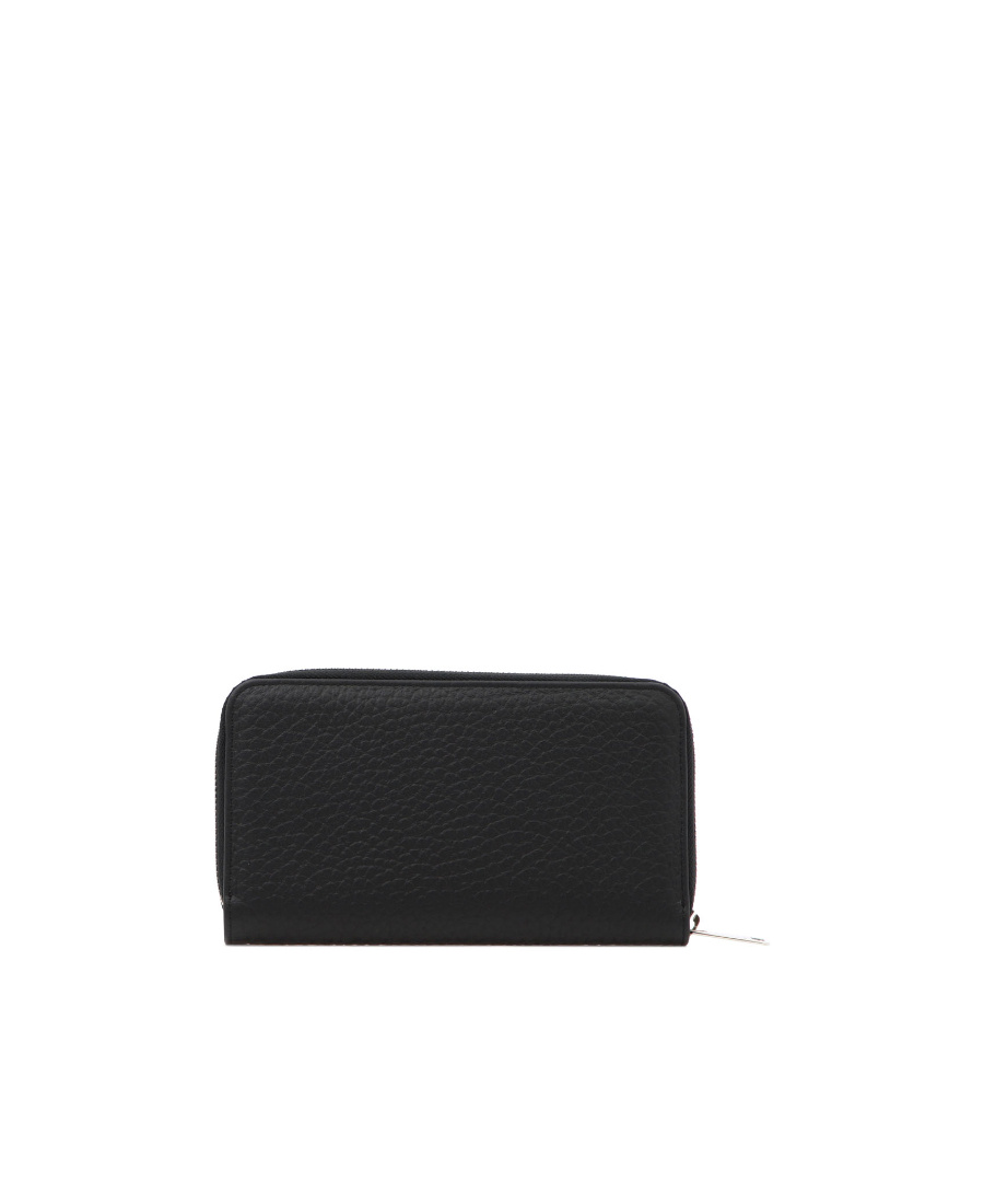 Orciani Continental Wallet In Black