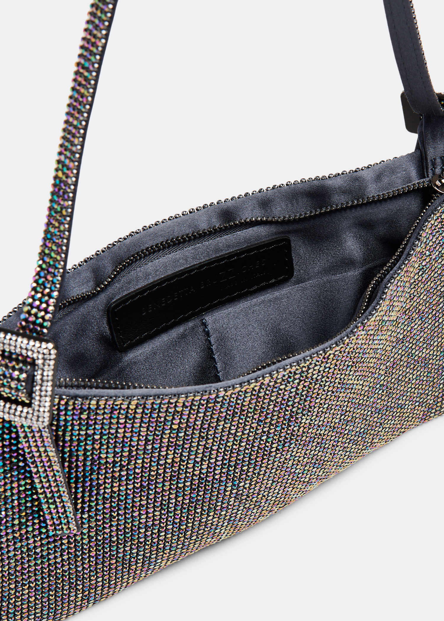 Benedetta Bruzziches Your Best Friend La Grande Shoulder Bag In Black