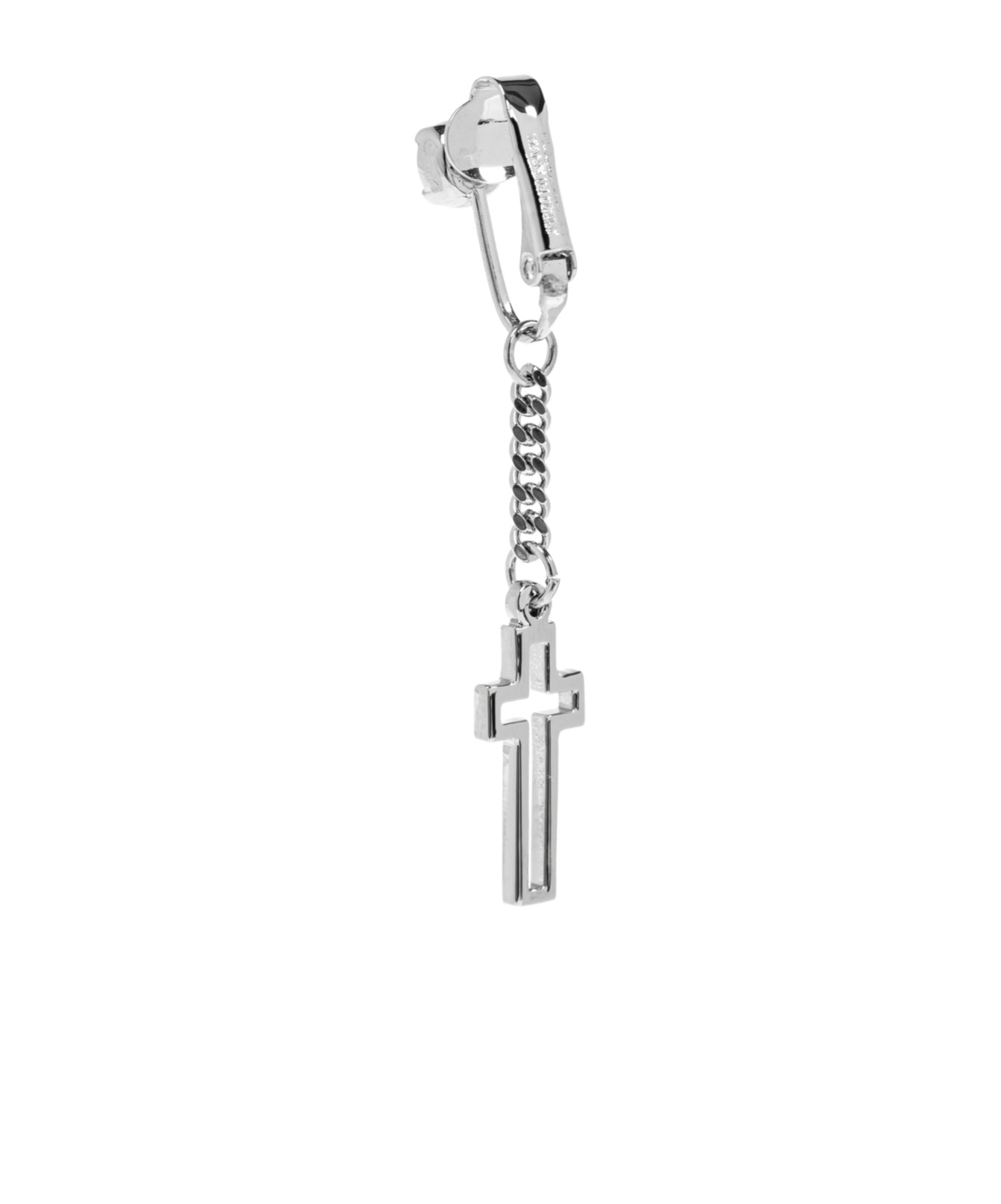 Shop Dsquared2 Cross-charm Earring In White