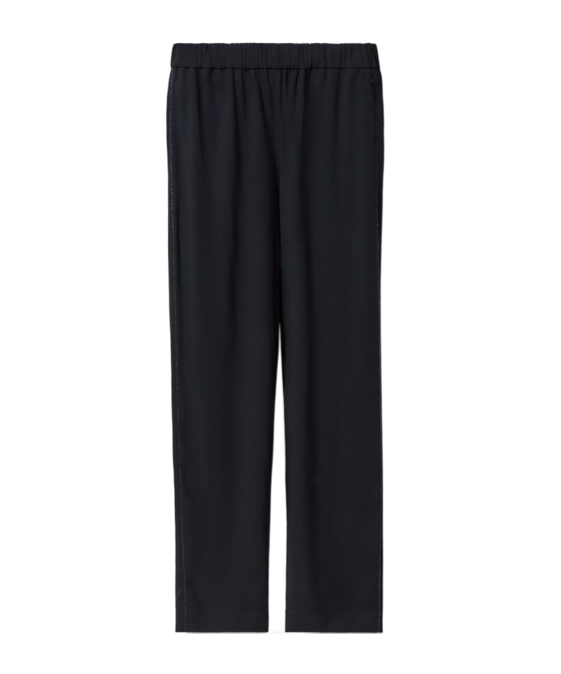 Fabiana Filippi Wool Jersey Jogging Trousers In Black