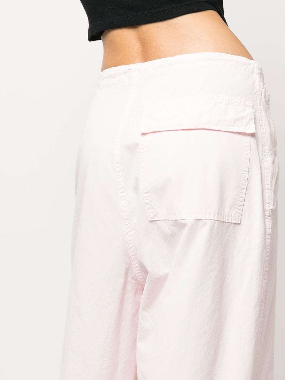 Darkpark ‘blair' Drawstring Cuff Cargo Pants In Neutral